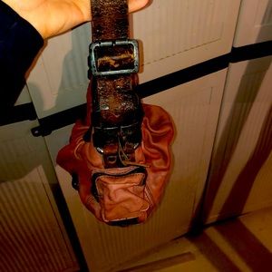 Diesel leather bag